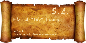 Sétáló Laura névjegykártya